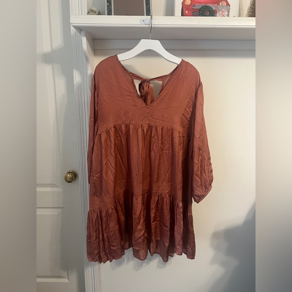 Final Price NWOT Cleobella Terracotta Tunic Dress